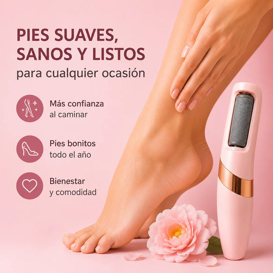 Removedor Eléctrico de Callos — Pies Suaves en Minutos